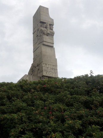 Památník k bitvě u Westerplatte