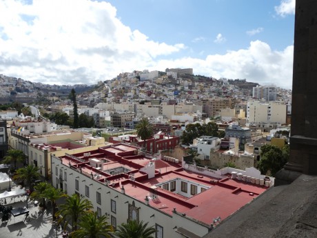 Výhled z Catedral de Santa Ana