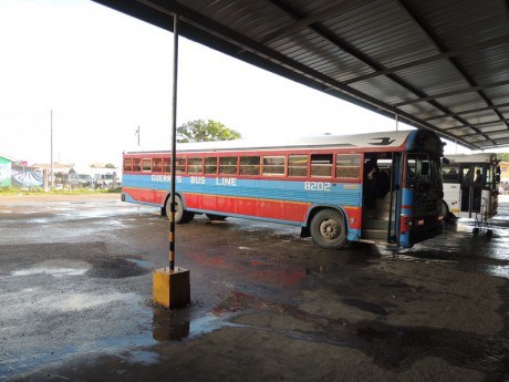 Autobusové nádraží v Belize