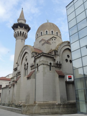 Přístupná mešita- z minaretu je hezký výhled