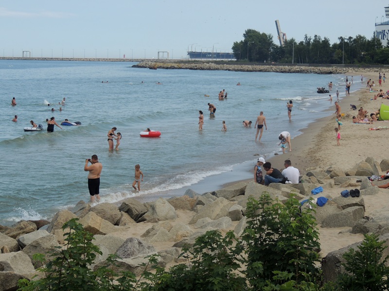 Pláž  u Westerplatte