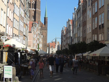 Gdańsk- pár kroků od našeho ubytování