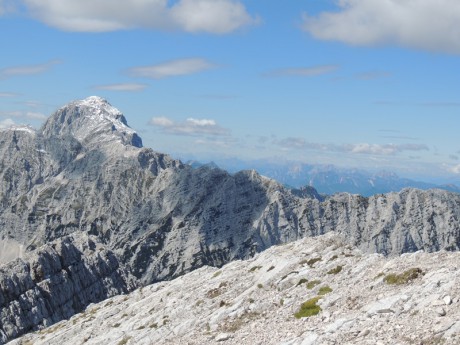 Výhledy z vrcholu -Malá Mojstrovka 2332 mn.n.m