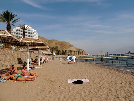 Princess Beach-pláž na hranici s Egyptem se skvělým šnorchlováním