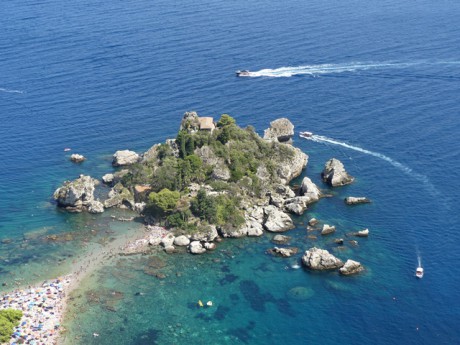 Výlet od Taorminy na Isola Bella