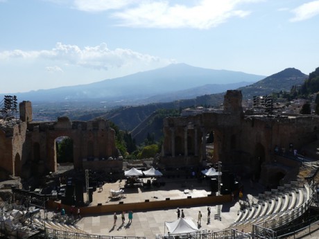 Taormina, divadlo.