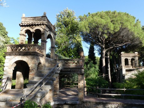 Taormina, veřejné zahrady