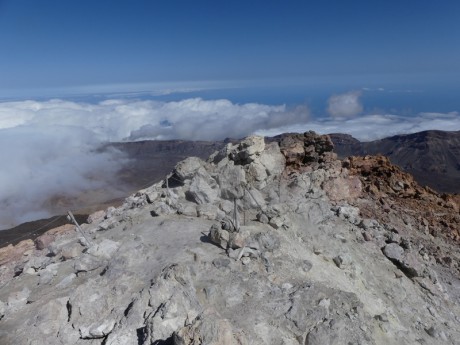Pico de Teide- 3.718 m.n.m, nejvyšší hora Španělska