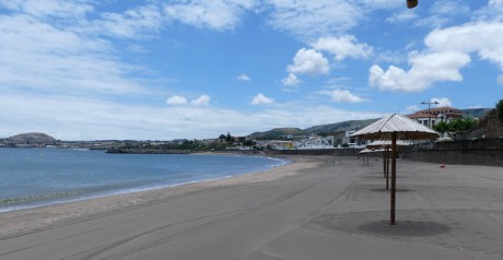 Praia da Vitoría, pláž.