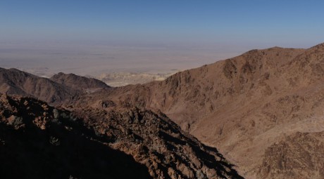 Výhledy  na Wadi Araba