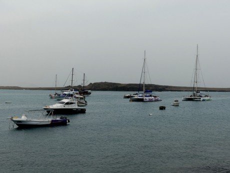 Pohled k přístavu Sal Rei