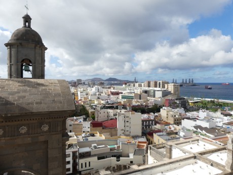 Výhled z Catedral de Santa Ana.