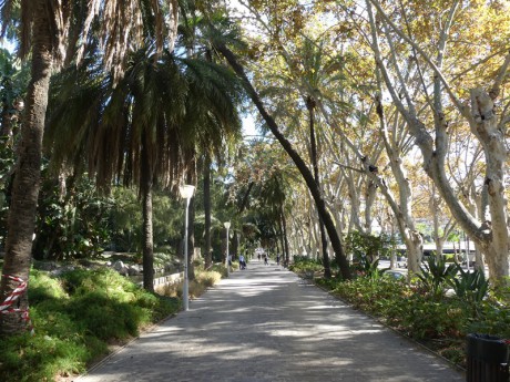 Málaga -promenáda kolem přístavu