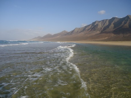 pláž Cofete-Fuerteventura leden 2012