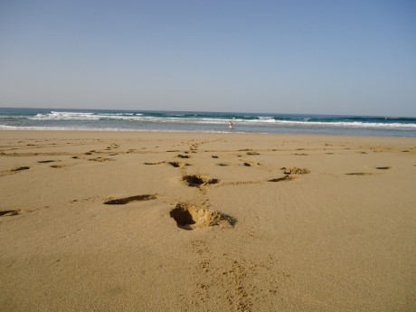 pláž Cofete-Fuerteventura leden- 2012