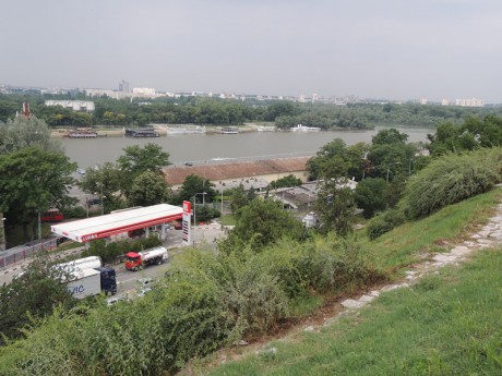 Výhledu z vrchu Kalemegdan