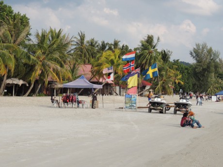 Langkawi- pláž hezká, ale šnorchlování slabé