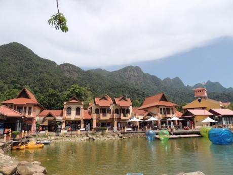 Langkawi- orientální vesnička 