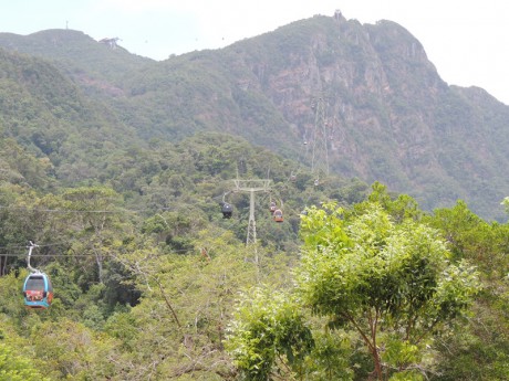 Langkawi- Pohled na lanavku