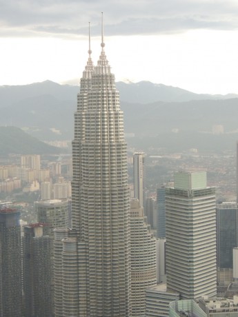 Kuala Lumpur- Menara- výhled