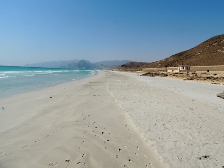 Omán a jeho krásné, prázdné pláže- prosinec 2014