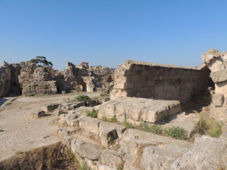 Ruiny starověkého města Salamína