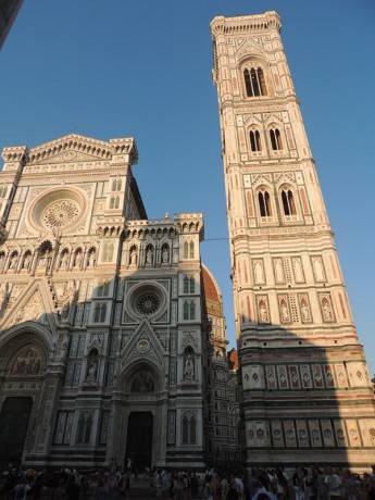Giottova zvonice, centrum, pár kroků od našeho ubytování