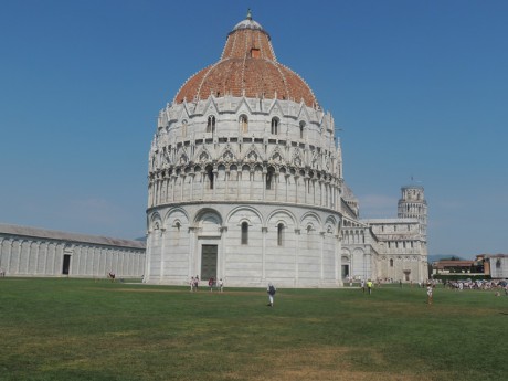 Pisa- Náměstí zázraků- Baptisterium
