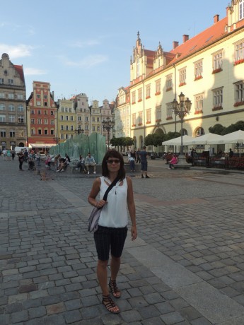 Wroclaw- centrální náměstí (Rynek)