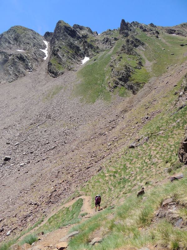 A už zase do kopců-cca 2400 m.n.m.
