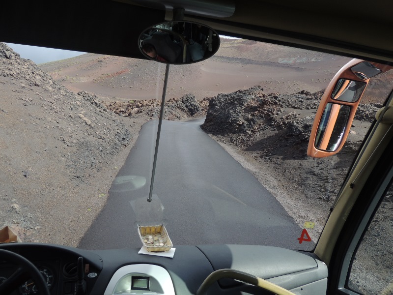 Park Timanfaya- okružní jízda busem