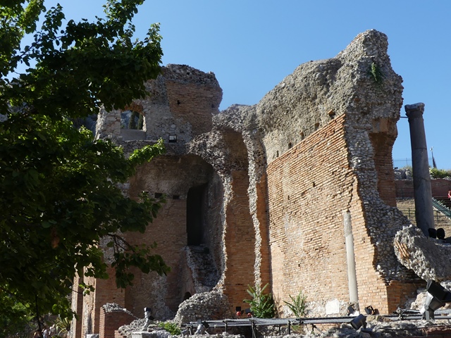 Taormina, divadlo..