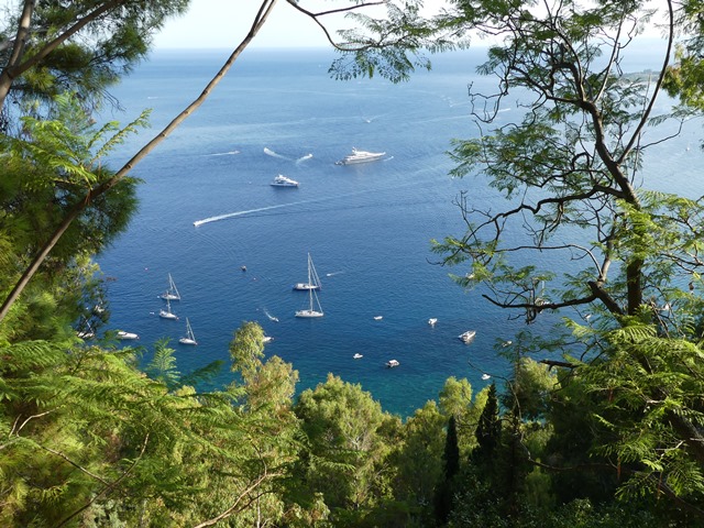 Taormina, veřejné zahrady, výhledy..