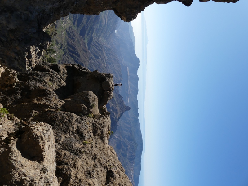 Výhledy u  Roque Nublo